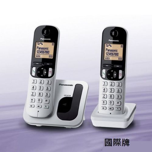 【Panasonic國際牌】DECT免持擴音雙子數位電話 KX-TGC212TW