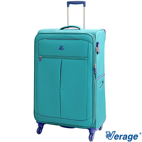 Verage ~維麗杰 28吋二代超輕量經典格紋環保旅行箱(藍綠)