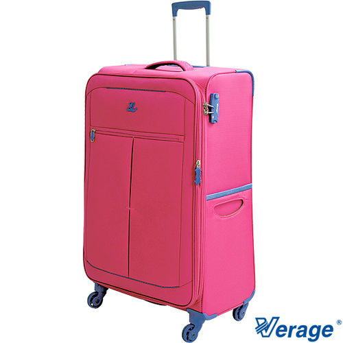 Verage ~維麗杰 28吋二代超輕量經典格紋環保旅行箱(桃紅)