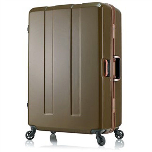 日本 LEGEND WALKER 6703-64-26吋 電子秤鋁框輕量行李箱 墨綠