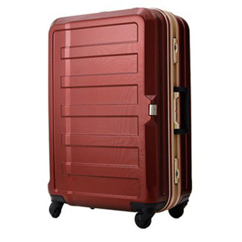日本 LEGEND WALKER 5088-68-28吋 鋁框霧面輕量行李箱 銀紅