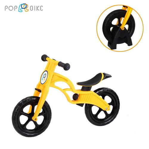 POPBIKE 兒童充氣輪胎滑步車-EVA胎+置車架