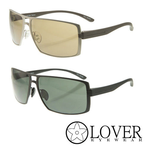 【Lover】精品經典方框太陽眼鏡(L-8446 兩色選擇)