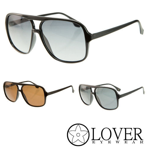 【Lover】精品方框太陽眼鏡(9355-三色選擇)
