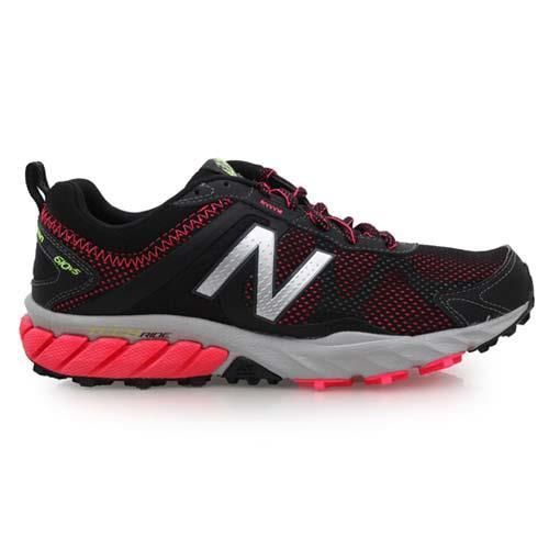【NEWBALANCE】610系列 女慢跑鞋- 路跑 NB N字鞋 黑螢光粉紅