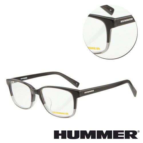 【HUMMER】全框板材黑灰光學眼鏡(02-H2-315m-C2)