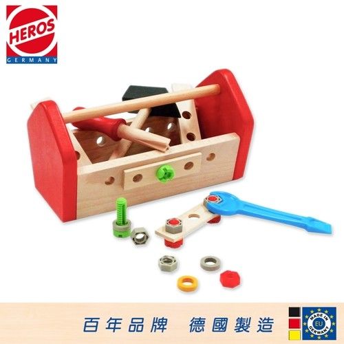 [HEROS]德國木玩 組裝工具提箱