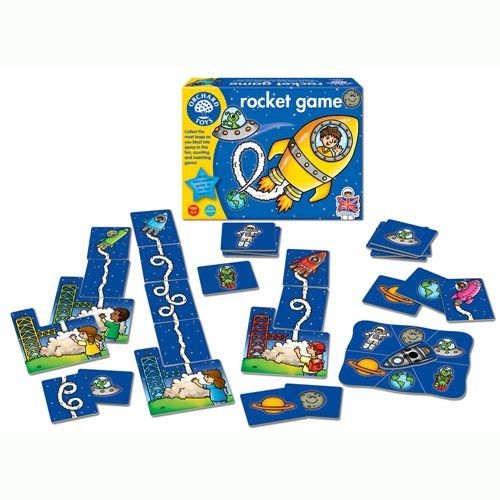 英國Orchard Toys 幼兒桌遊 火箭接龍益智遊戲 rocket game
