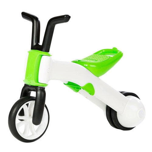 比利時Chillafish二合一漸進式玩具Bunzi寶寶平衡車- 青草綠