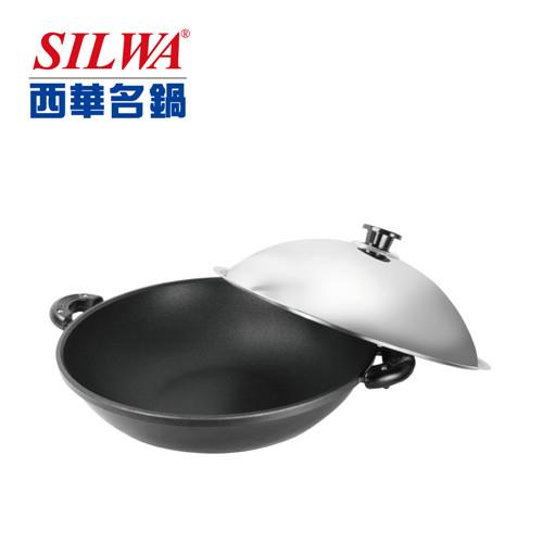 《西華Silwa》36cm輕合金鑄造炒鍋(雙耳)