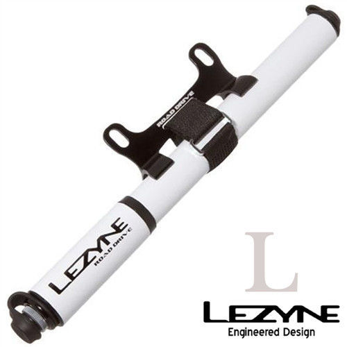 LEZYNE ROAD DRIVE公路車專用高壓打氣筒(白/L)