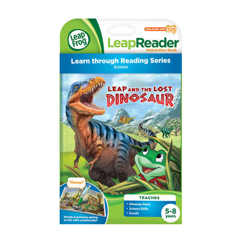 《LeapFrog 跳跳蛙》美國跳跳蛙LeapFrog-全英電子閱讀筆書籍-跳跳蛙迷路恐龍歷險記