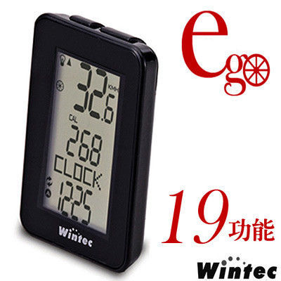 【Wintec】  19功能自行車無線碼表(黑)
