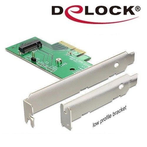 Delock M.2 NGFF SSD PCI express擴充卡－89370