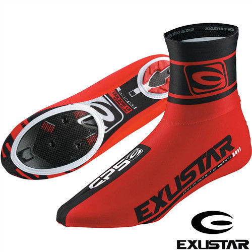 EXUSTAR 自行車專用鞋套 (紅)