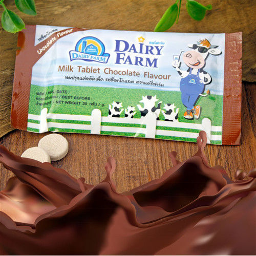 【DIARY FARM】泰瑞農場牛奶片 20gx12包入(巧克力x12包入)
