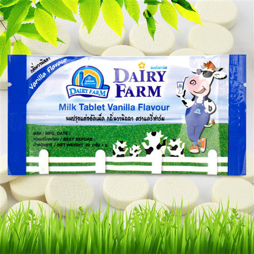 【DIARY FARM】泰瑞農場牛奶片 20gx12包入(香草x12包入)