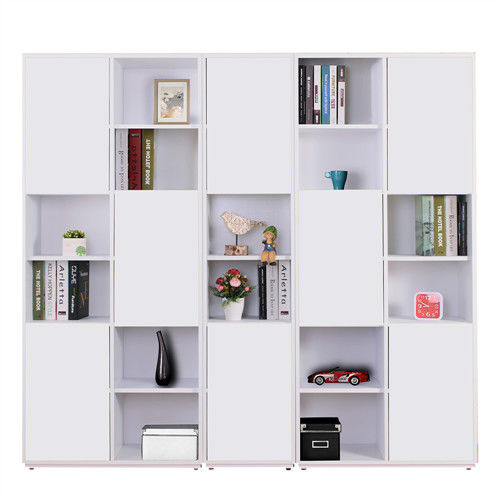 【AT HOME】蒂芬妮6.7尺彩色組合八門書櫃(5色可選)