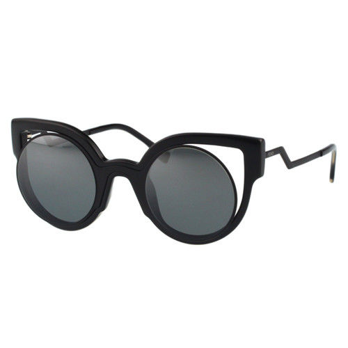FENDI-時尚造型 太陽眼鏡(黑色)
