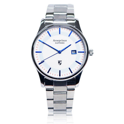 【Arseprince】極簡品味風格時尚中性錶-藍色