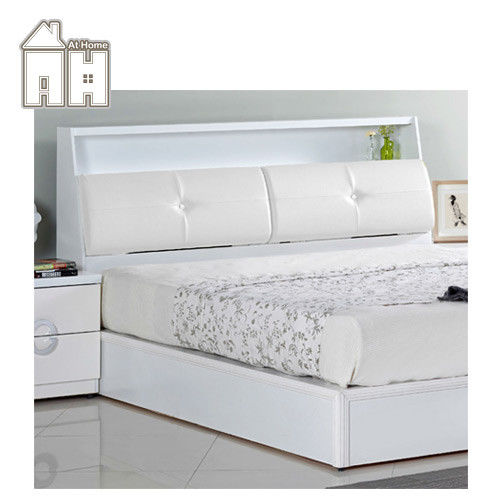 【AT HOME】凱渥5尺白色雙人床頭箱