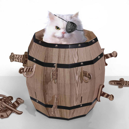 賽先生科學工廠｜Cat barrel 瘋狂貓咪桶 (貓咪玩具屋)