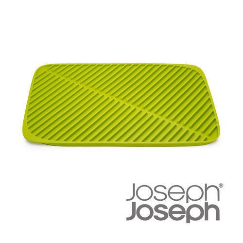 《Joseph Joseph英國創意餐廚》可摺疊瀝水軟墊(大綠)-85088