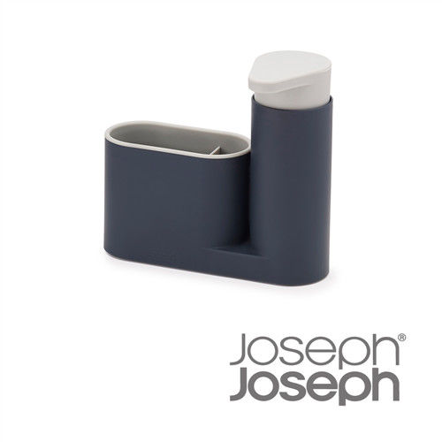 《Joseph Joseph英國創意餐廚》流理台清潔收納小幫手兩件組(灰)-85090