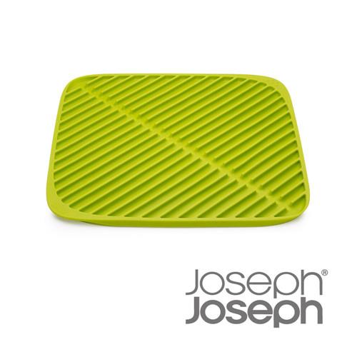 《Joseph Joseph英國創意餐廚》可摺疊瀝水軟墊(小綠)-85086