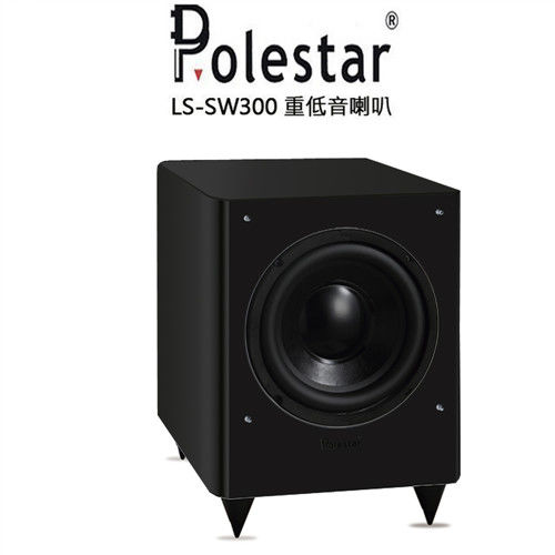【Polestar 加拿大】8吋 超重低音喇叭、功率輸出300瓦(LS-SW300 黑)