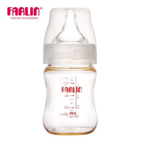 【Farlin】PES奶瓶140ml (搭配母感矽膠奶嘴)
