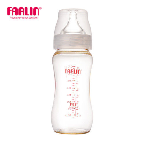 【Farlin】PES奶瓶270ml (搭配母感矽膠奶嘴)