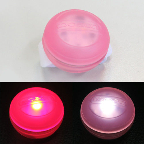 【DOSUN】Macaron (RDe80) 馬卡龍造型前後共用多功能警示燈/台灣製-甜美紅