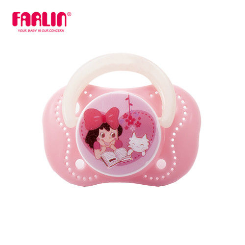 【Farlin】啾啾安撫奶嘴(櫻桃型/小) - 粉紅