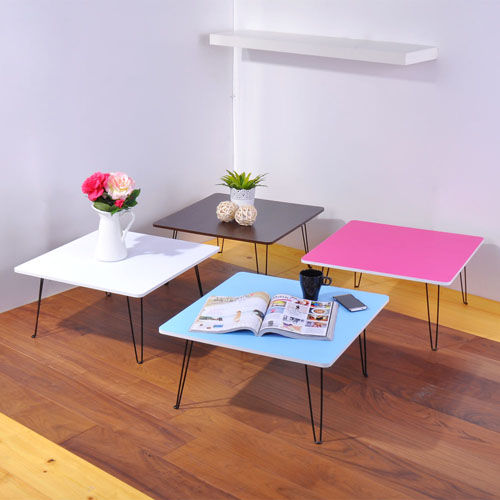 BuyJM 防潑水可折腳和室桌(60*60公分)4色可選