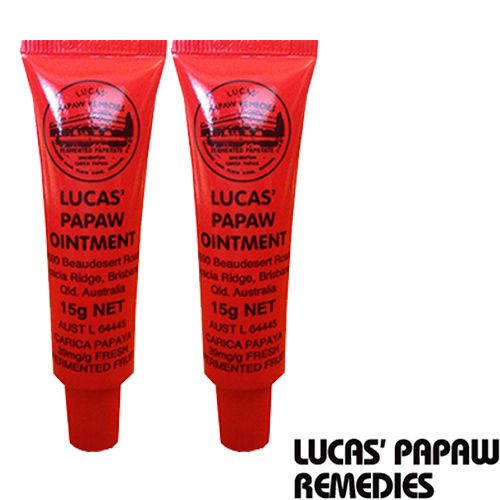 Lucas Papaw  澳洲木瓜護唇膏x2（15克x2）