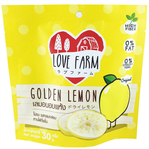 【LOVE FARM】就是愛檸檬 黃金檸檬乾30gx6包(原味x6)