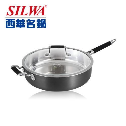 《西華Silwa》28cm傳家寶複合金平底鍋