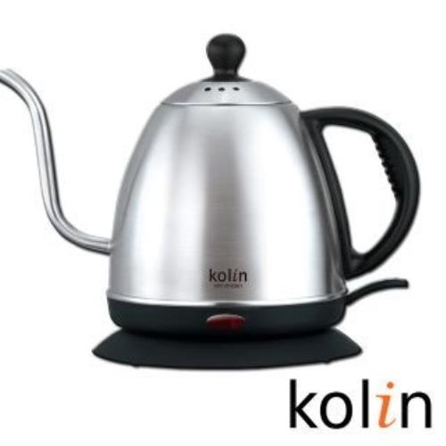 歌林Kolin 0.8L細口不銹鋼快煮壺KPK-MN0861