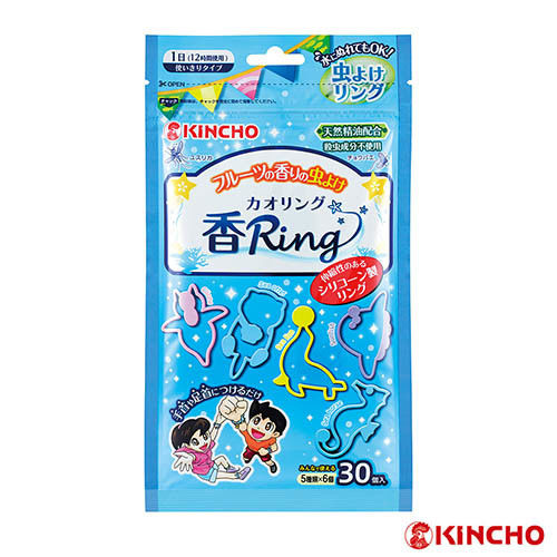 【日本金鳥】KINCHO多造型驅蚊蟲環-果香
