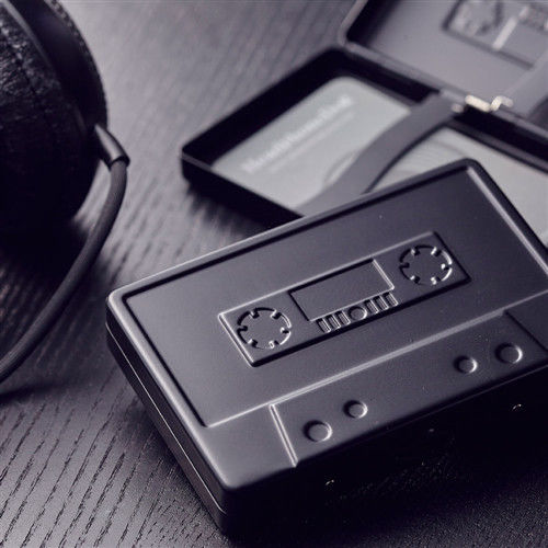 【HeadphoneDog】金屬烤漆卡帶 名片盒/煙盒/卡夾(酷黑限定版)-行動