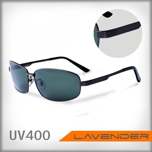 Lavender彈簧腳偏光片太陽眼鏡1412C1槍色