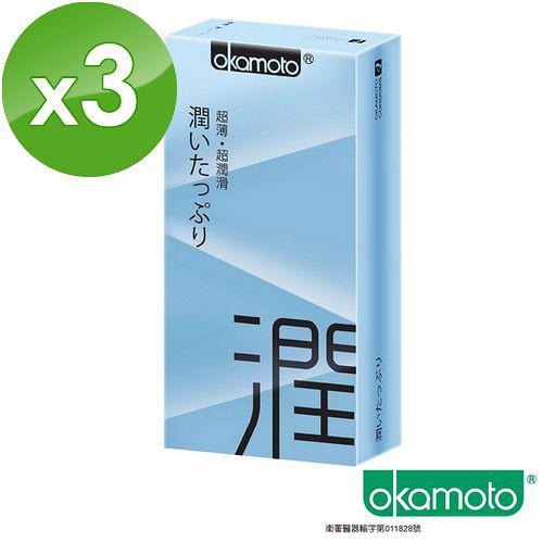岡本okamoto City - Ultra Smooth極潤型 (10片/盒)x3盒