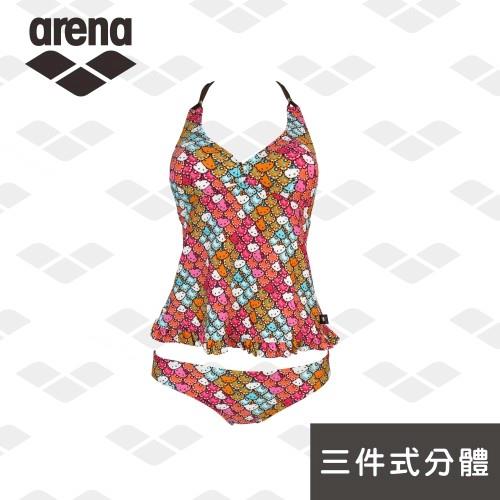 arena x Hello Kitty三件式繞頸海灘泳衣ARKT210W