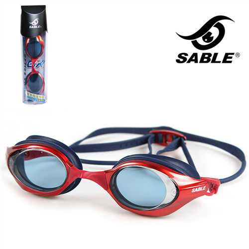 【黑貂SABLE】極限運動型 平光泳鏡(三色任選)