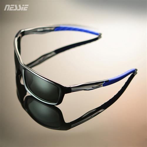 Nessie尼斯眼鏡 大方框 抗 UV 紫外線 防曬偏光太陽眼鏡 -爵士藍