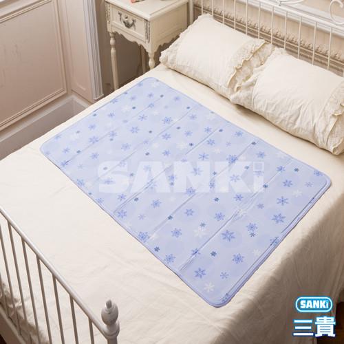日本三貴SANKi 雪花固態凝膠冰涼床墊1床
