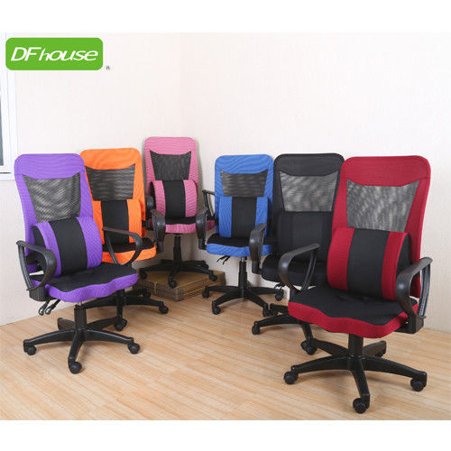 《DFhouse》凱絲大腰枕3D坐墊人體工學椅(6色)