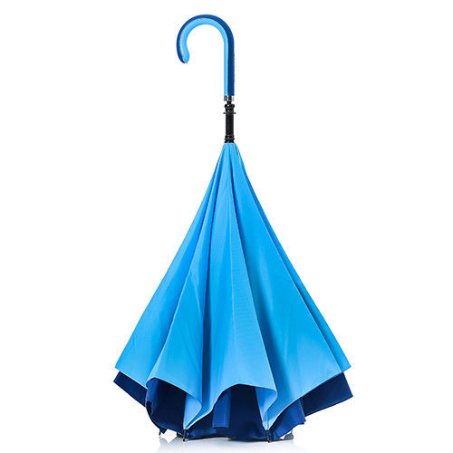 【Carry Umbrella】21吋都會款反向傘【山色藍】