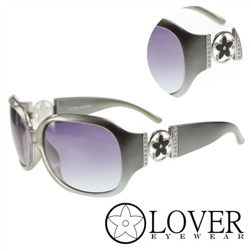 【Lover】精品灰色太陽眼鏡(9302-C03)